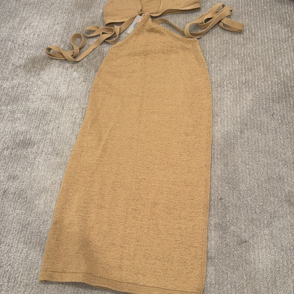 Cult Gaia NWT Aziza Knit Dress in Sand 🤩 - Picture 9 of 13
